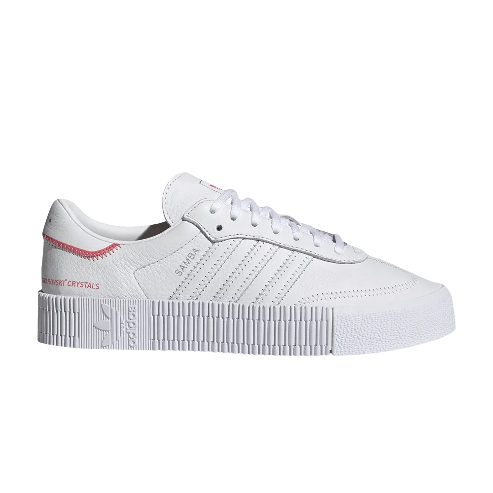 Krossovki-Swarovski-x-adidas-Wmns-Sambarose-Cloud-White
