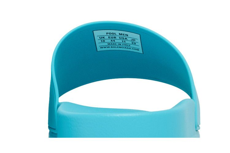Кроссовки Balenciaga Pool Slides 'Bright Blue'