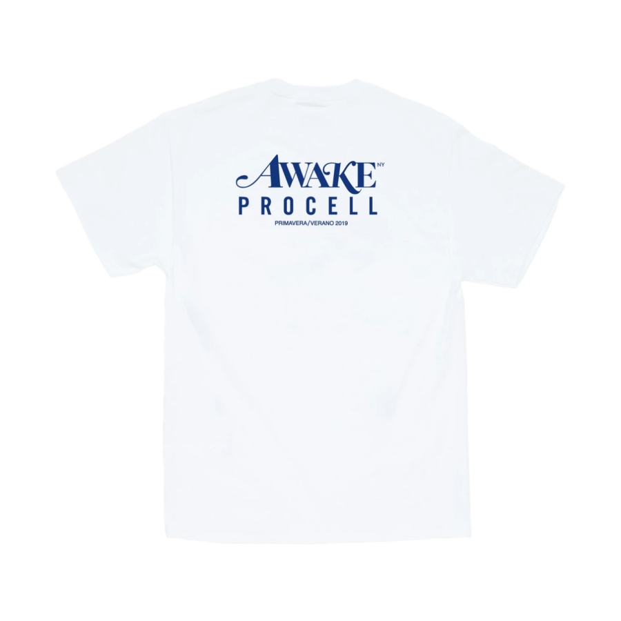 Футболка Awake x Procell Tee White