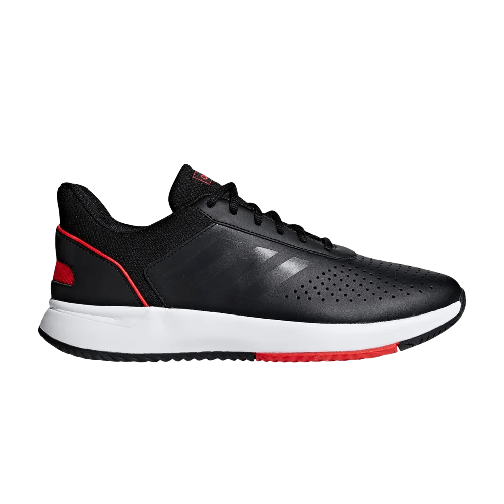 Кроссовки Adidas Courtsmash 'Black Active Red'