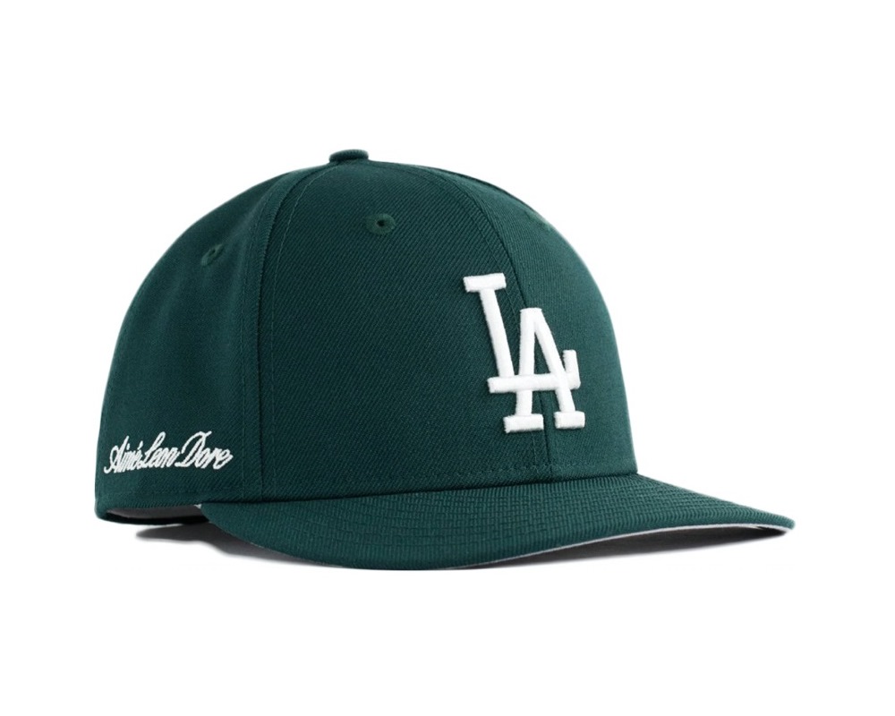 Кепка Aime Leon Dore x New Era Dodgers Hat Dark Green