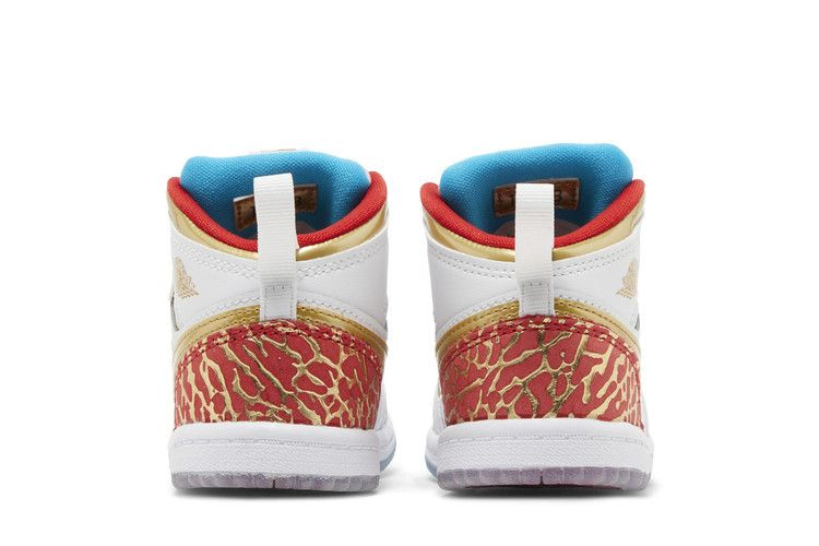 Кроссовки Air Jordan 1 Mid TD 'NC to Chi'