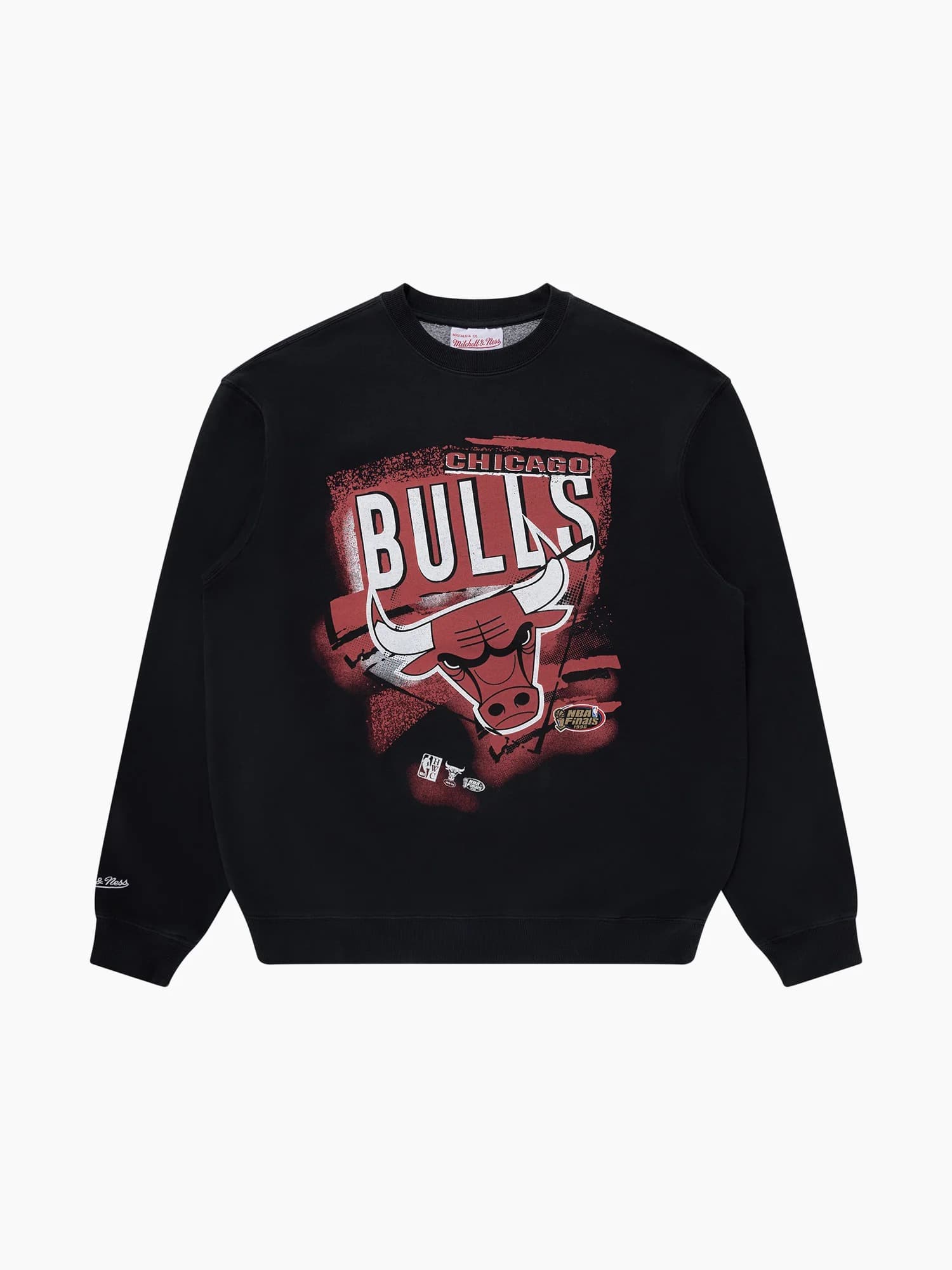 Mitchell-Ness-Chicago-Bulls-Vintage-Abstract-NBA-Crewneck-3