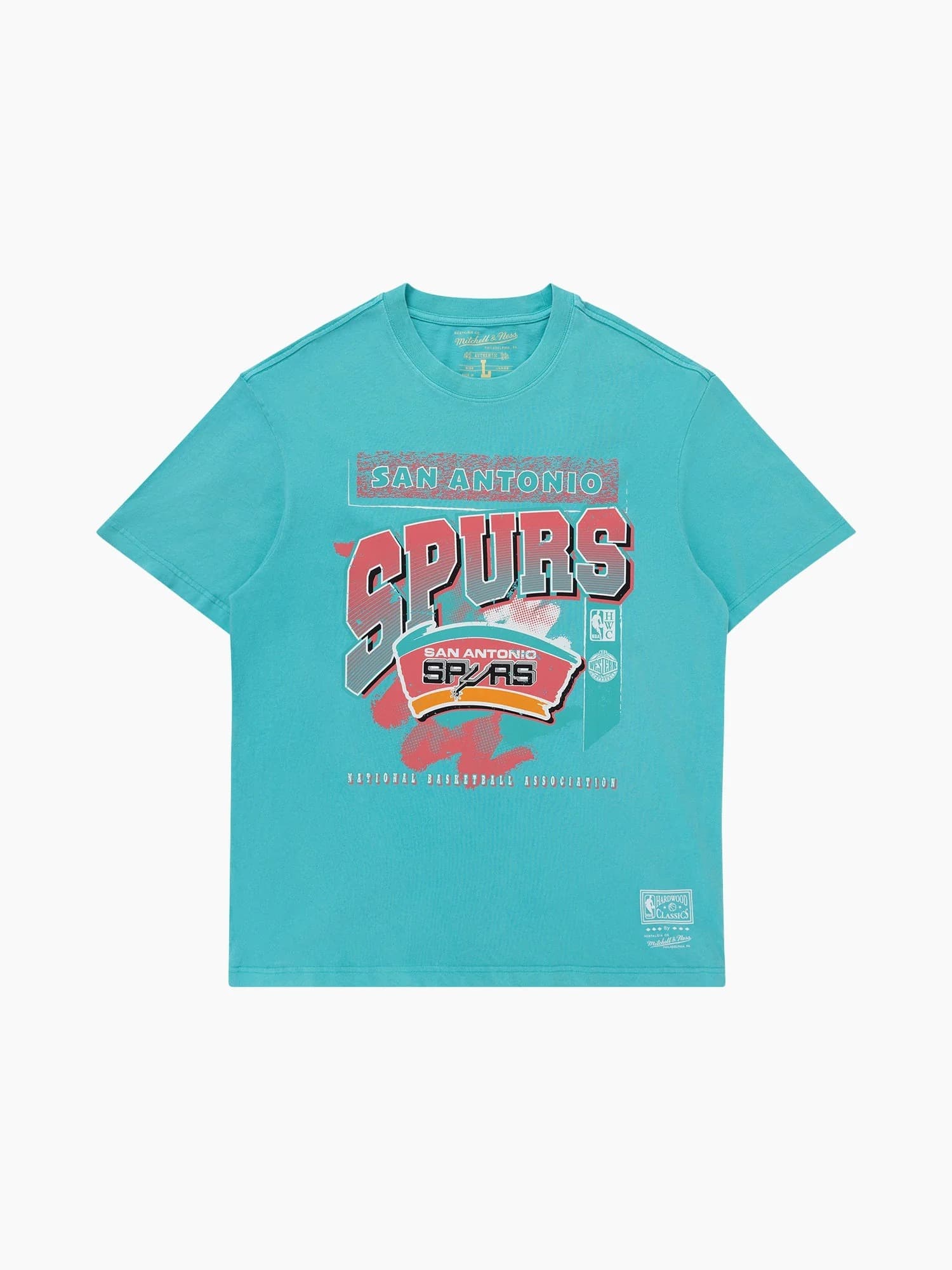Mitchell-Ness-San-Antonio-Spurs-Brush-Off-2.0-NBA-T-Shirt-6