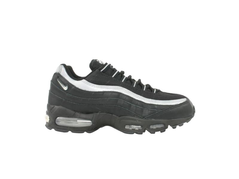 Кроссовки Nike Air Max 95 Black Metallic Silver