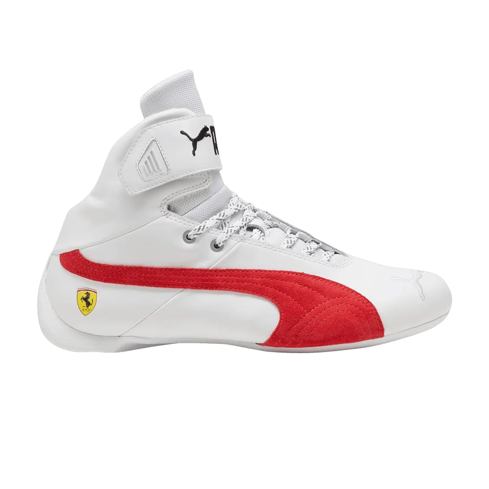 Krossovki-Scuderia-Ferrari-x-Puma-Future-Cat-Mid-White-Rosso-Corsa