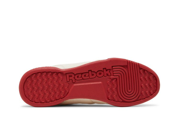 Кроссовки Reebok Workout Plus 'Chalk Flash Red'