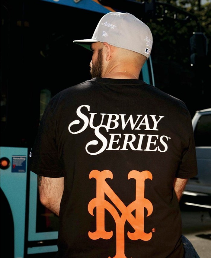 Футболка Awake Subway Series Yankees Vs. Mets T-shirt Black