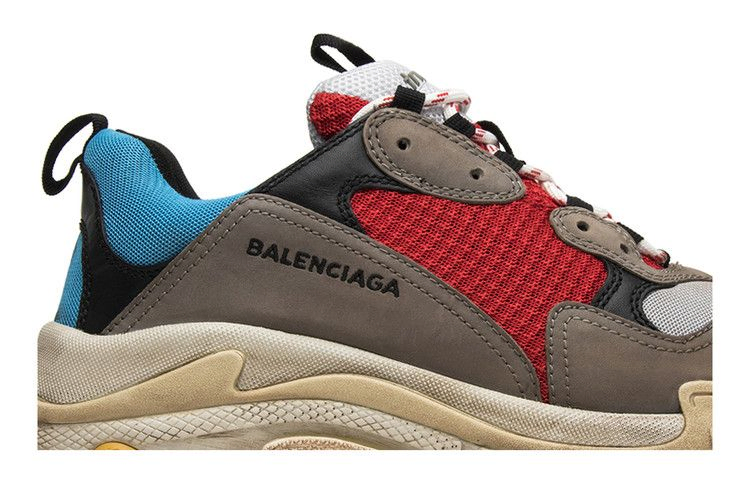 Кроссовки Balenciaga Triple S Sneaker 'Blue Red' 2018