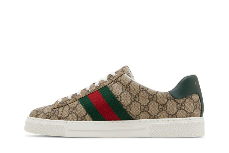 Кроссовки Gucci Ace 'GG Crystal Canvas - Beige'