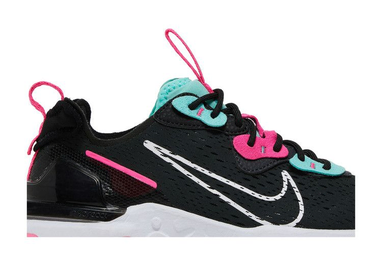Кроссовки Nike Wmns React Vision 'Dark Smoke Grey Pink Blast'