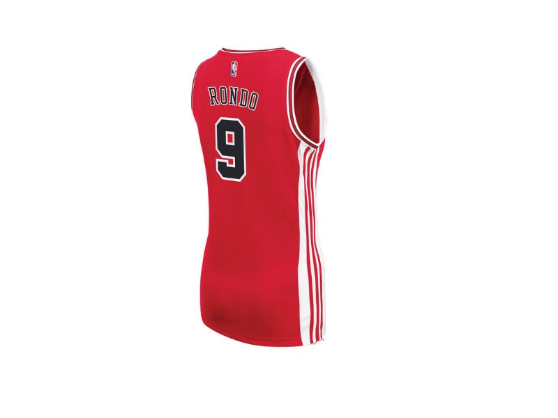 Женская джерси Chicago Rajon Rondo 9 Red