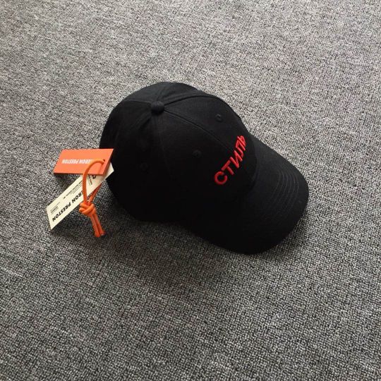 Heron-Preston-Black-And-Red-Embroidered-Logo-Cap-4