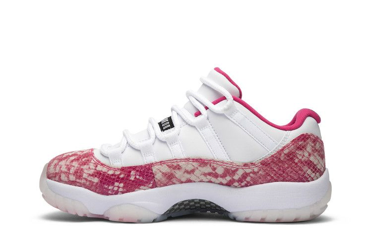 Кроссовки Wmns Air Jordan 11 Retro Low 'Pink Snakeskin'