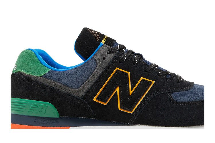 Кроссовки New Balance 574 'Black Varsity Green'