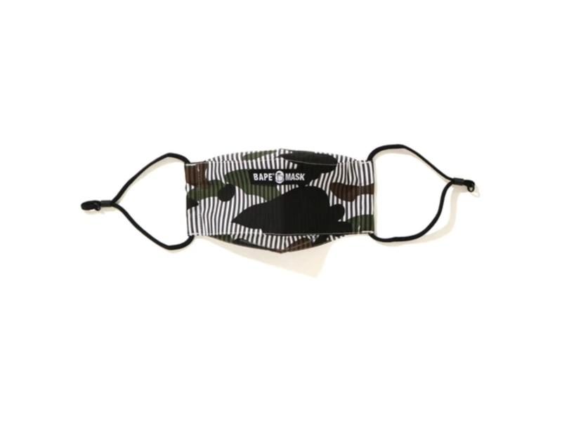 Маска BAPE 1st Camo Stripe Mask Black