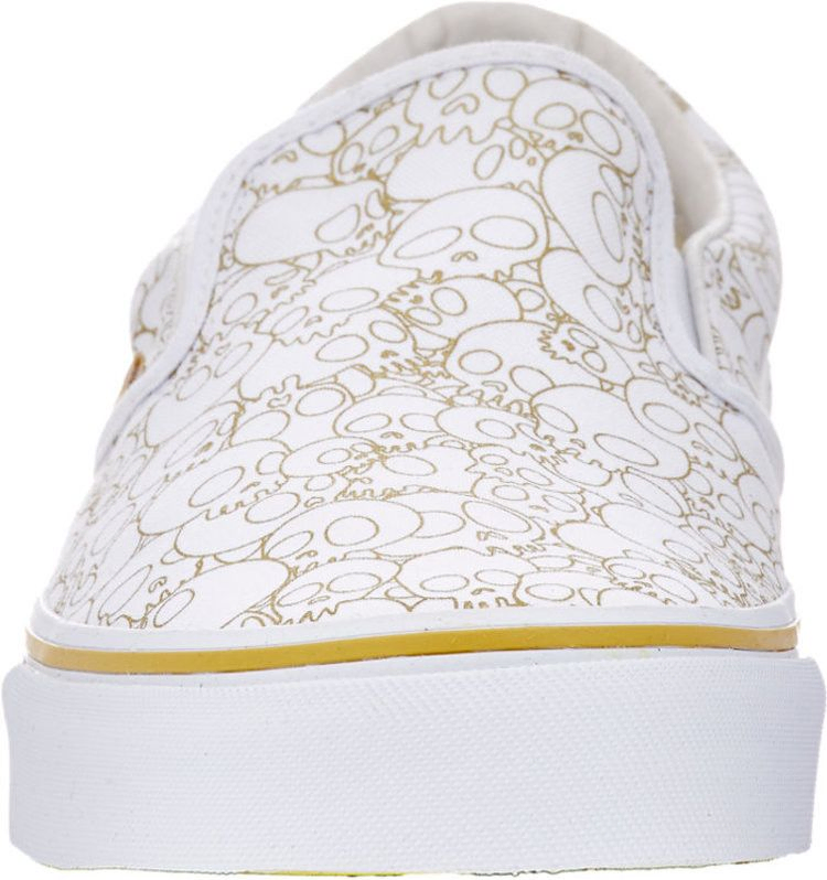 Кроссовки Vans Takashi Murakami x Slip-On LX 'Gold Skull'