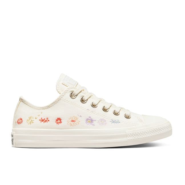 Кроссовки Converse Wmns Chuck Taylor All Star Low 'Embroidered Floral - Egret'