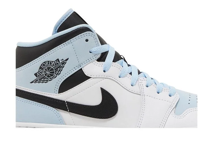 Кроссовки Air Jordan 1 Mid SE 'White Ice Blue'