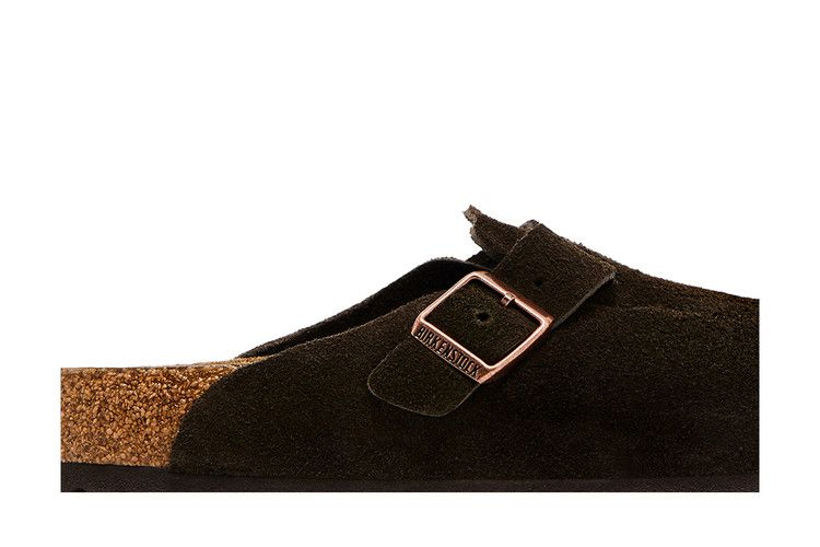 Кроссовки Birkenstock Boston Soft Footbed Suede 'Mocha'