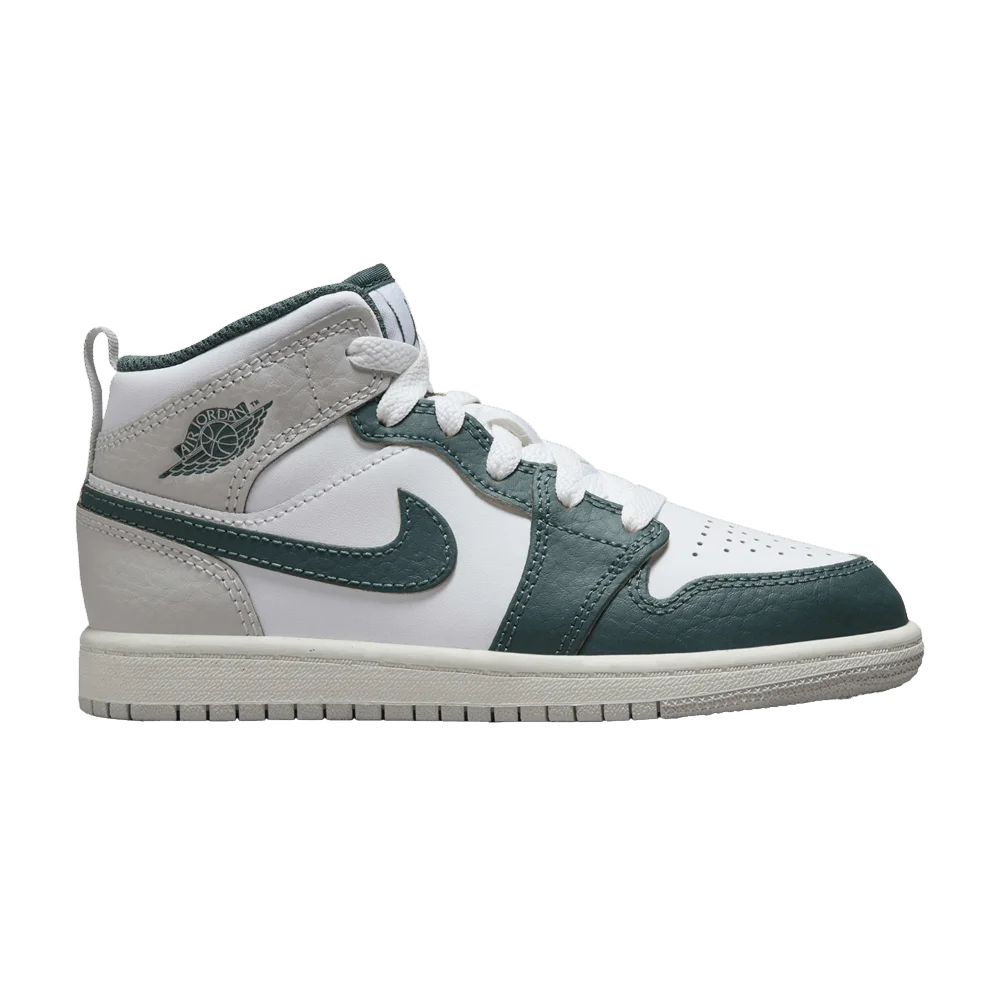 Krossovki-Air-Jordan-1-Mid-SE-PS-Oxidized-Green