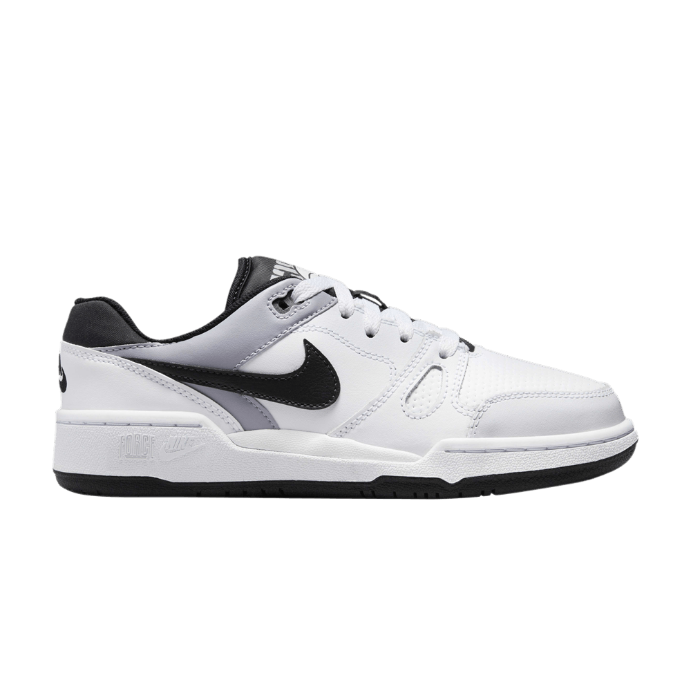 Кроссовки Nike Full Force Low GS 'White Black'