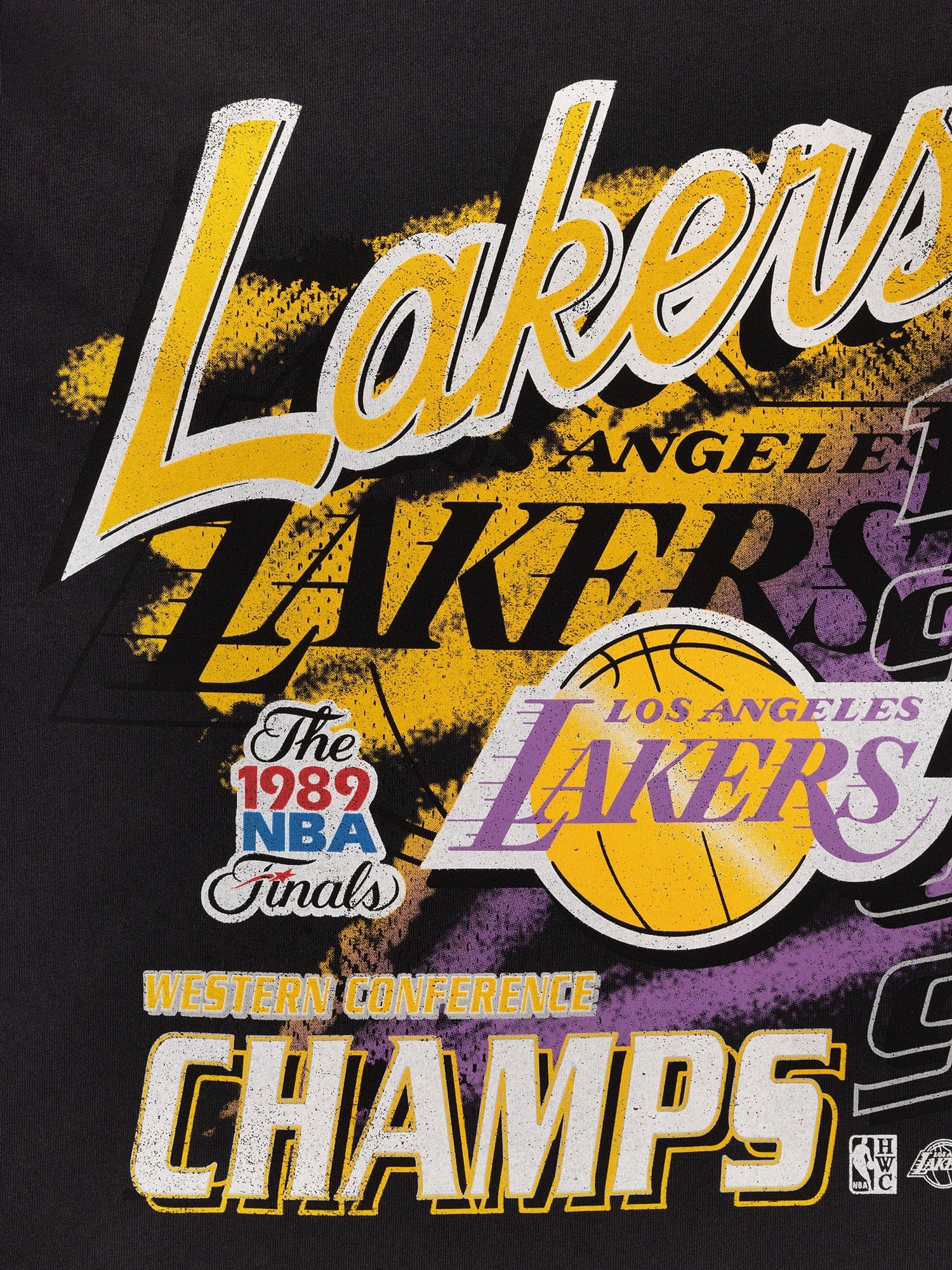 Mitchell-Ness-Los-Angeles-Lakers-Script-Conference-Champs-Vintage-NBA-T-Shirt-5