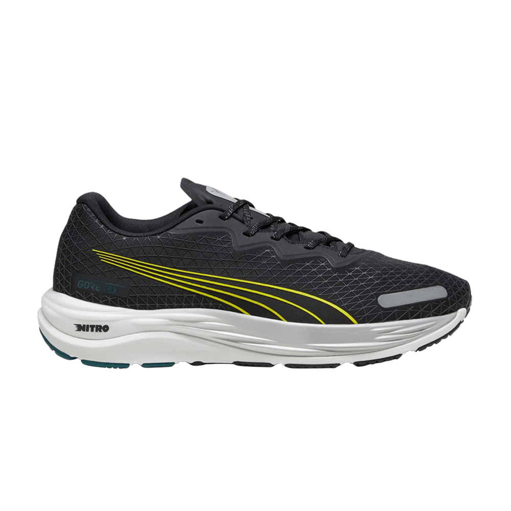 Кроссовки Puma Velocity Nitro 2 GORE-TEX 'Black Yellow Burst'