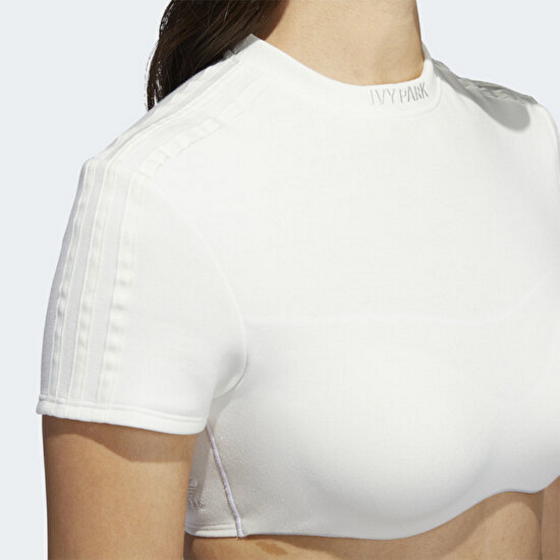Спортивный топ adidas Ivy Park Crop Top Off White