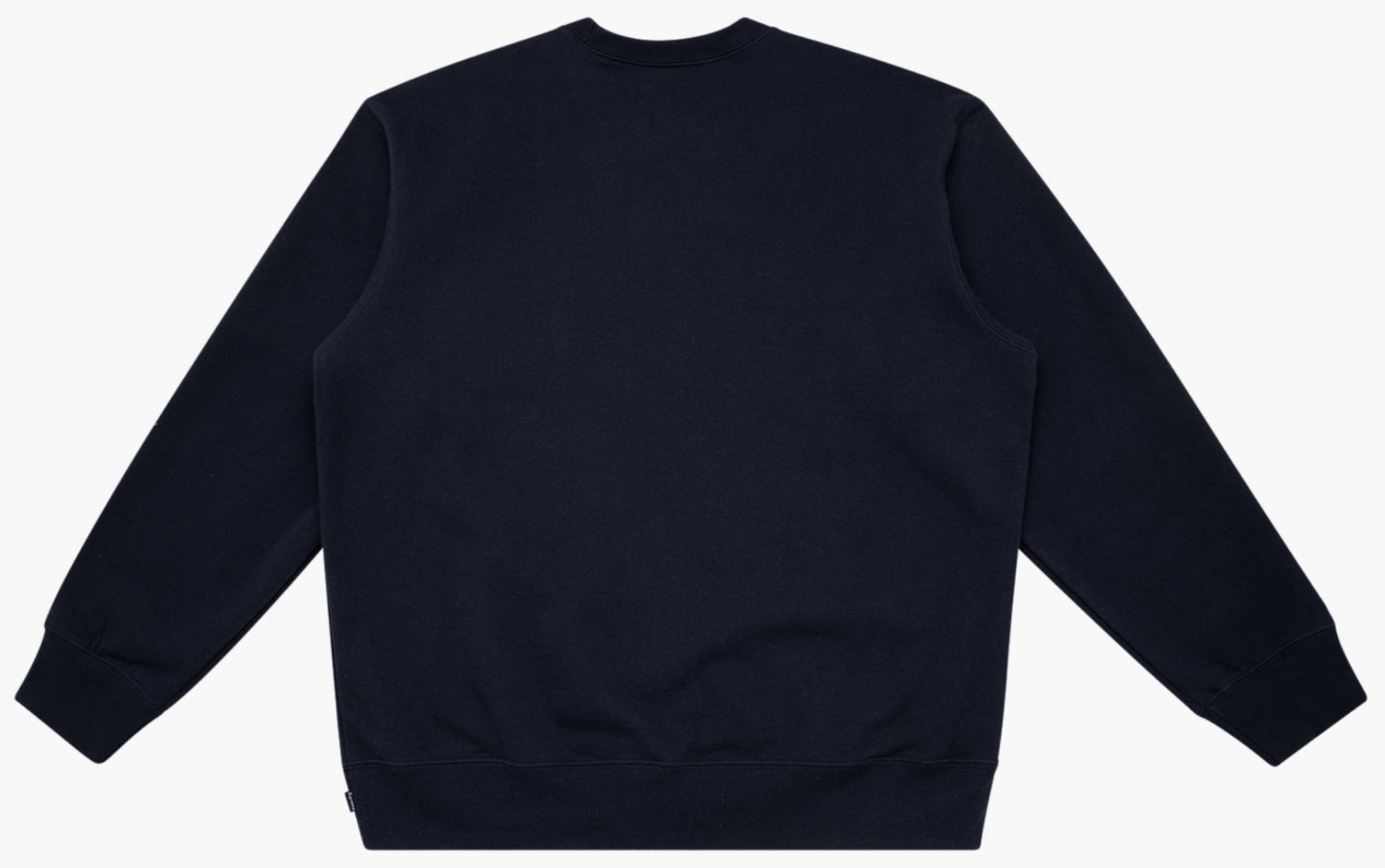 Толстовка Supreme Stacked Crewneck Sweatshirt Navy