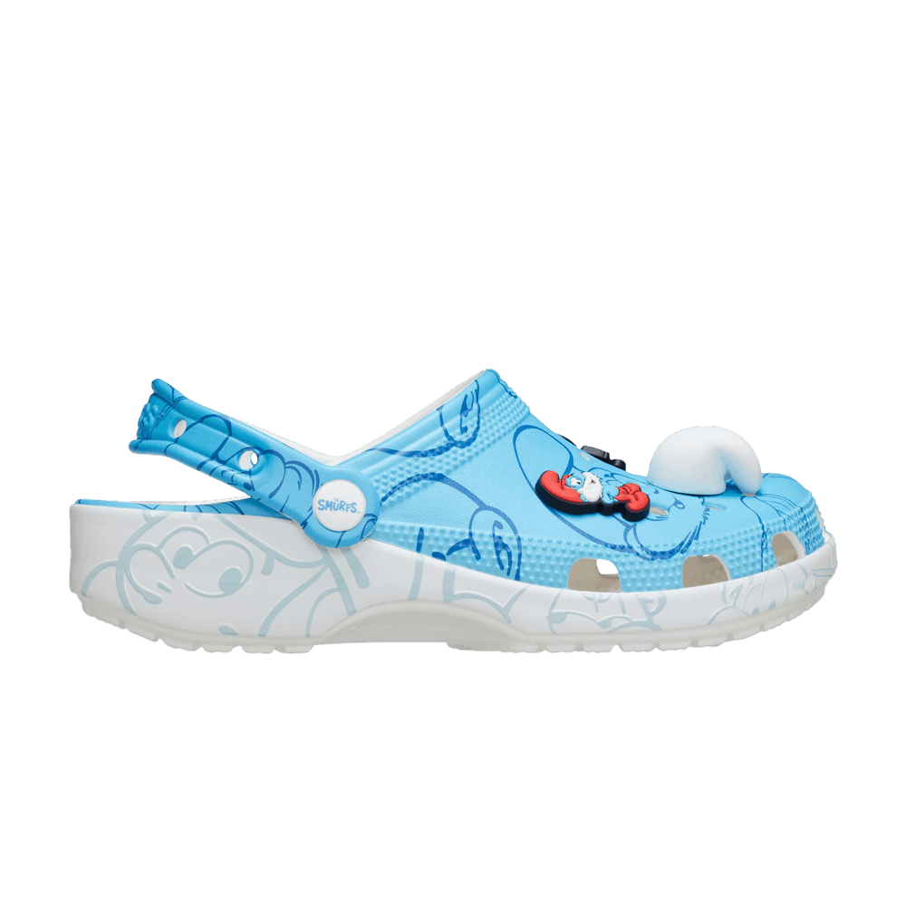 Кроссовки Crocs The Smurfs x Classic Clog 'Allover Print'