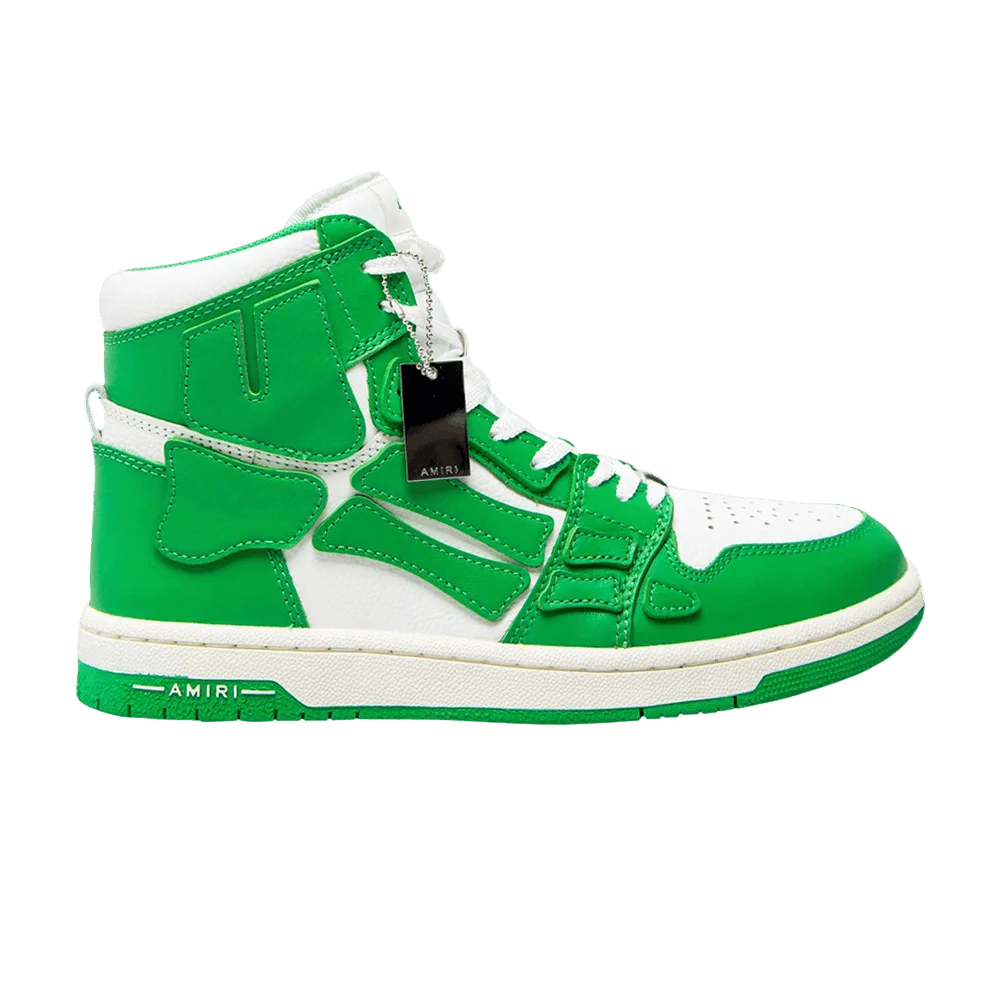 Krossovki-Amiri-Skel-Top-High-Green