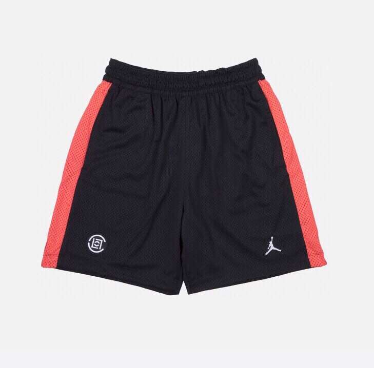 Спортивные шорты 2019 CLOT x Jordan Black Shorts