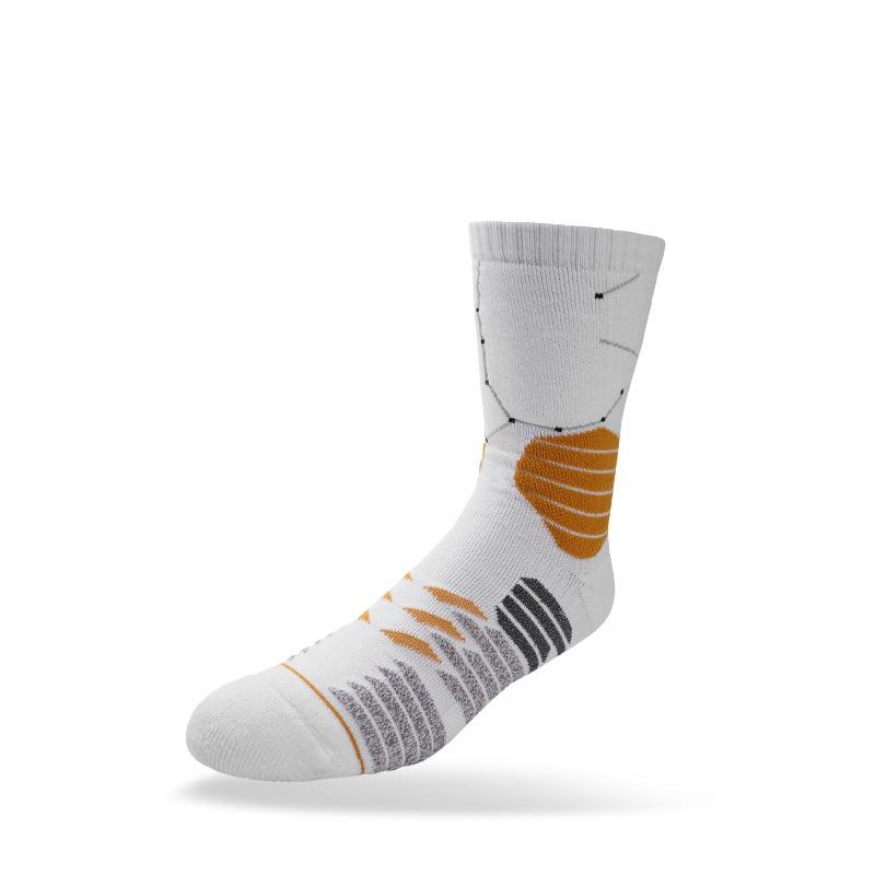 Спортивные носки Ehot Constellation White-Yellow Crew Socks