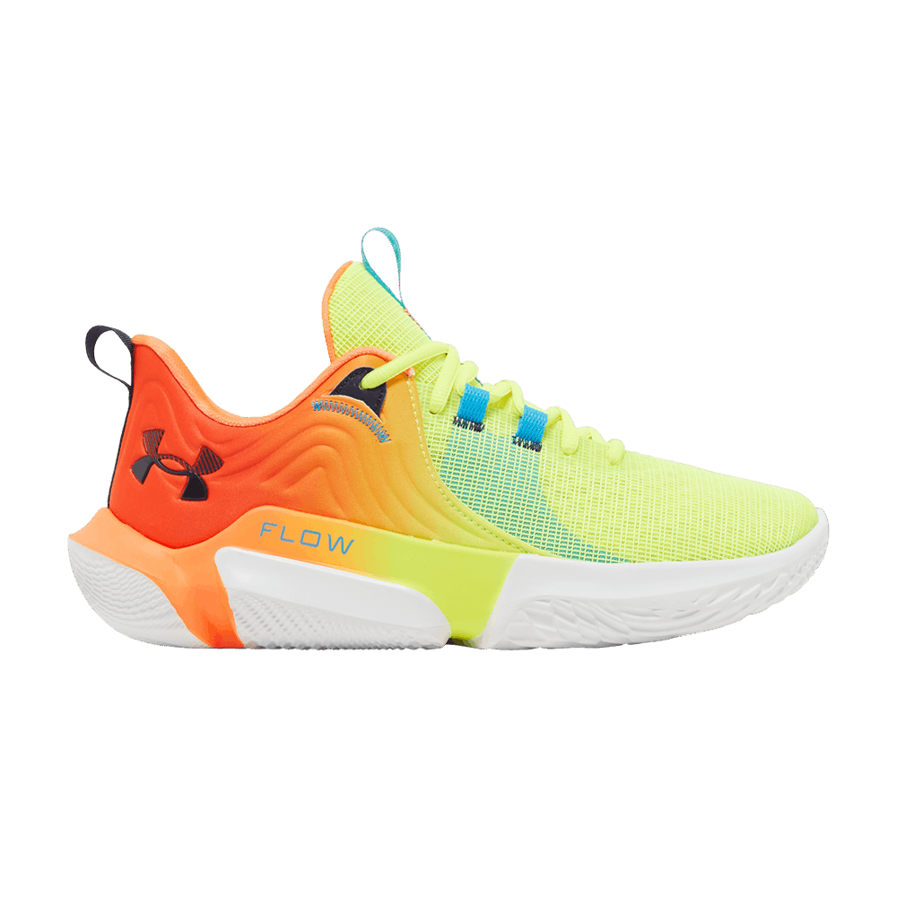 Кроссовки Under Armour Flow FUTR X 2 E24 'Panic Orange Yellow Ray'