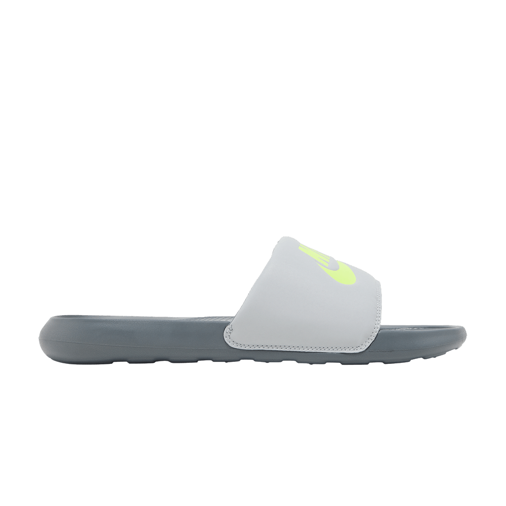 Nike Victori One Slide 'Grey Fog Volt'