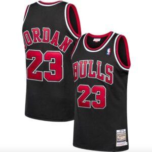 1997-98-Chicago-Bulls-23-Michael-Jordan-Mitchell-Ness-Authentic-Player-Black-Jersey-1-300x300