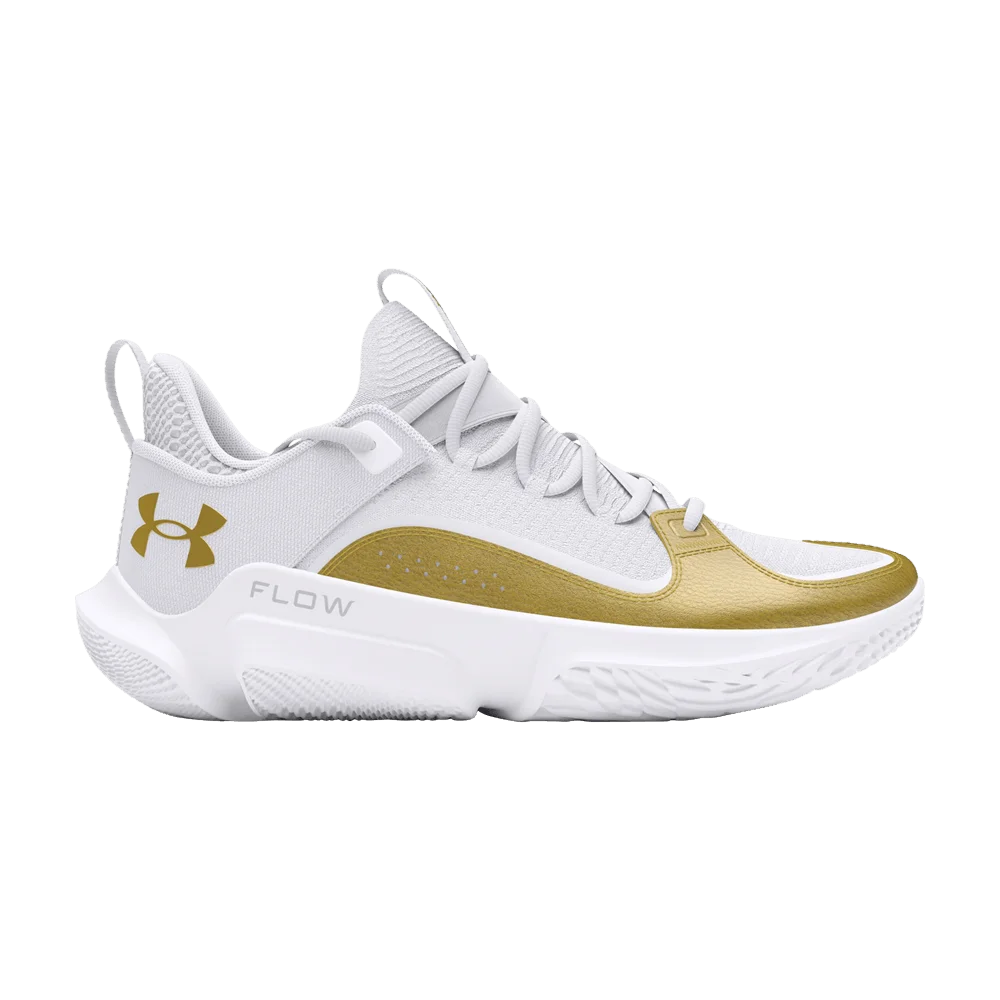 Krossovki-Under-Armour-Flow-FUTR-X-3-White-Metallic-Gold