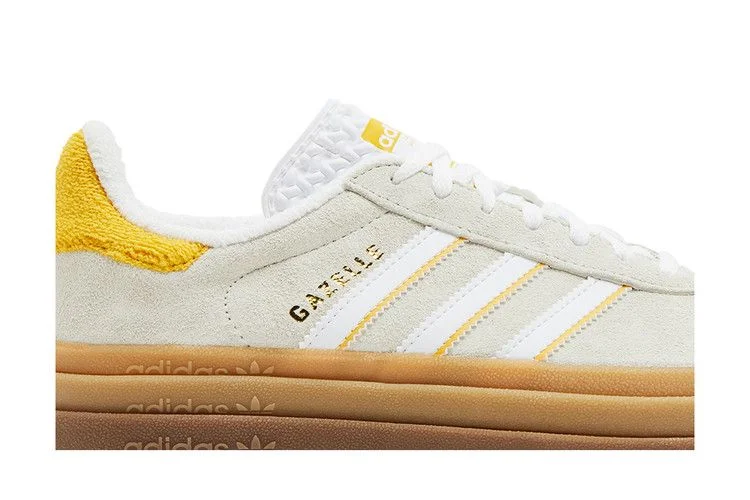 Кроссовки adidas Wmns Gazelle Bold 'Ivory Bold Gold'