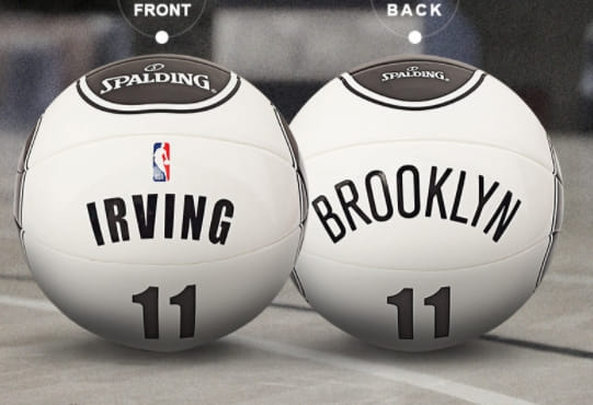 Баскетбольный подарочный мяч 2020 NBA Spalding Basketball Ball