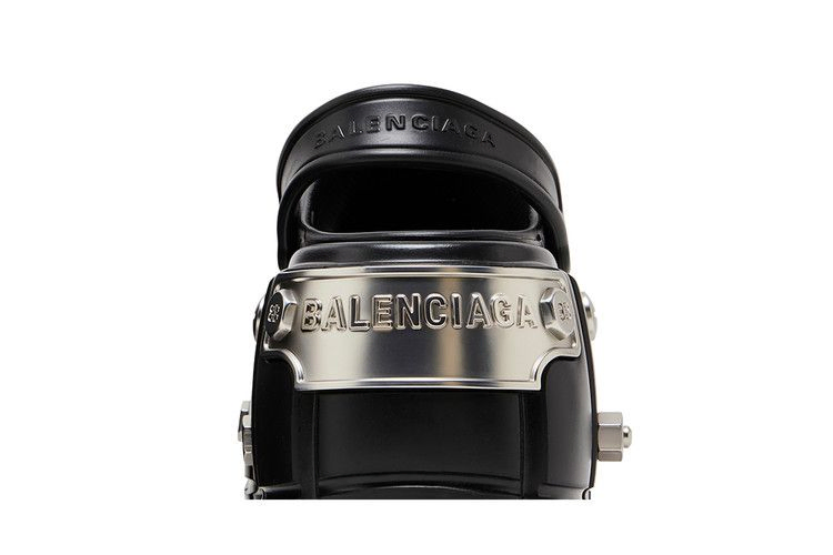 Кроссовки Crocs x Balenciaga Wmns Hardcrocs Slide 'Nero Silver'