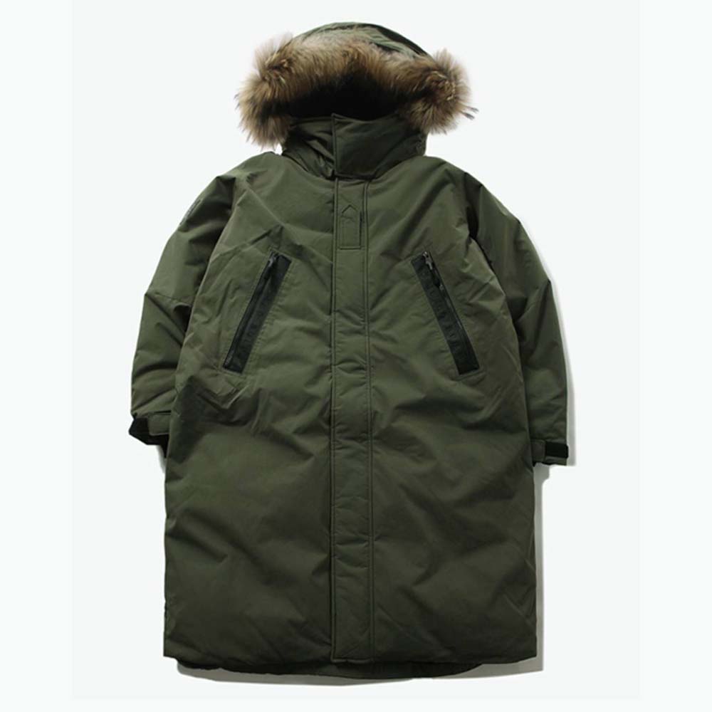 Пуховик 2020 Chicago Bulls Black Khaki Down Jacket Unisex