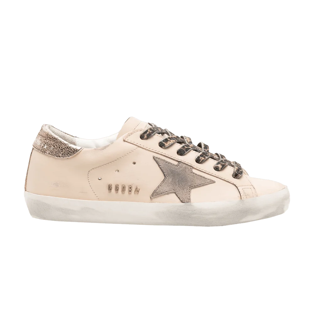 Кроссовки Golden Goose Wmns Superstar 'Beige Leopard'