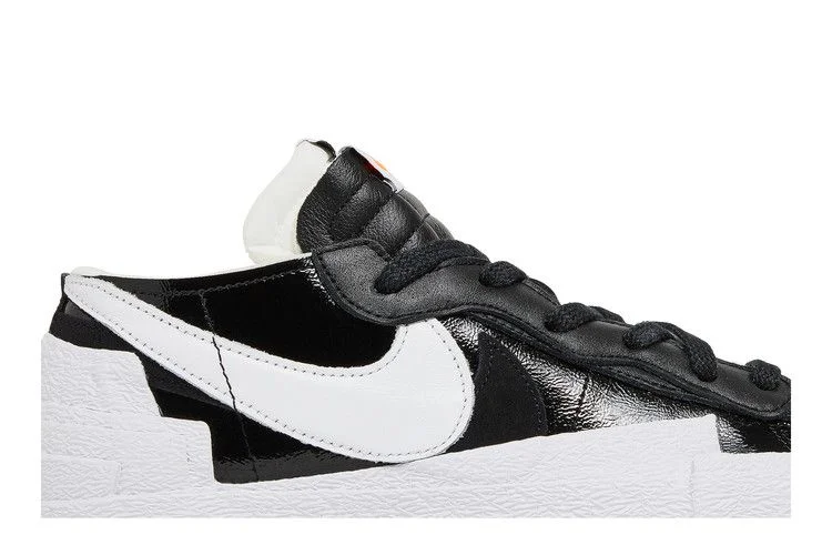 Кроссовки sacai x Nike Blazer Low 'Black Patent'
