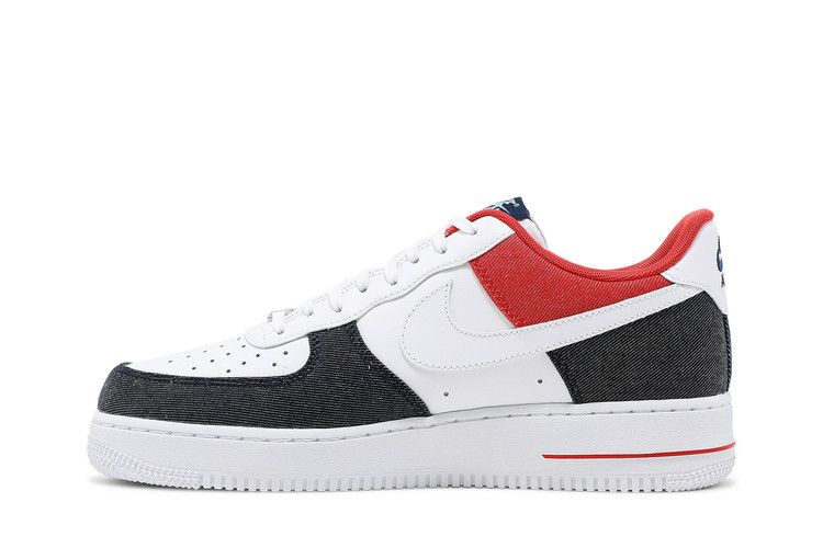 Кроссовки Nike Air Force 1 '07 LX 'White Red Denim'