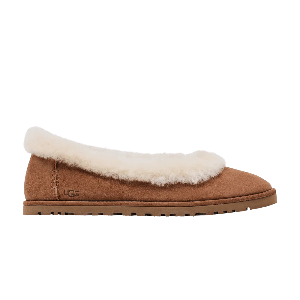 Кроссовки UGG Wmns Zora Ballet Flat 'Chestnut'
