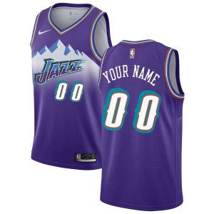 2019-20-Utah-Jazz-Hardwood-Classics-Custom-Swingman-Purple-300x300