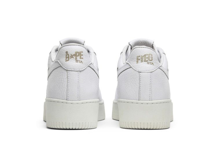 Кроссовки Ronnie Fieg x Bapesta Low 'White'
