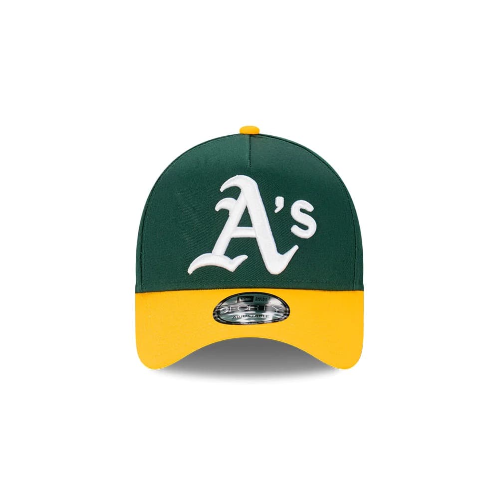 Бейсболка New Era Oakland A's 9FORTY A-Frame Oversize XL Logo MLB Snapback Hat