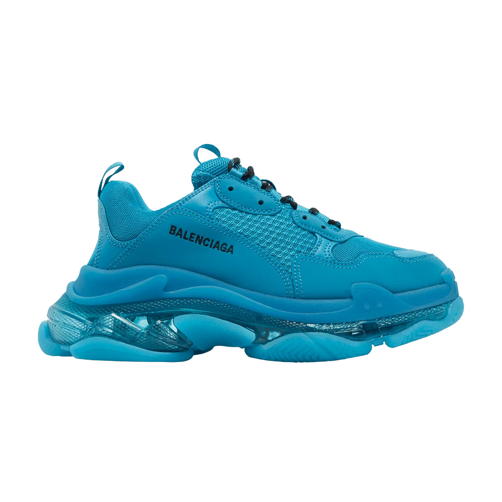 Кроссовки Balenciaga Triple S Sneaker 'Clear Sole - Blue'